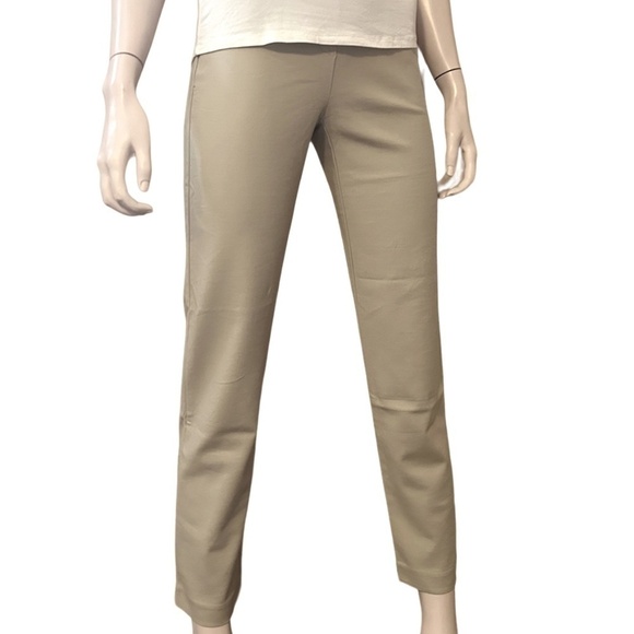 J. Jill Cigarette Pant Cashew Classic Pull On Slim Ankle Length Rayon Blend - Picture 2 of 13